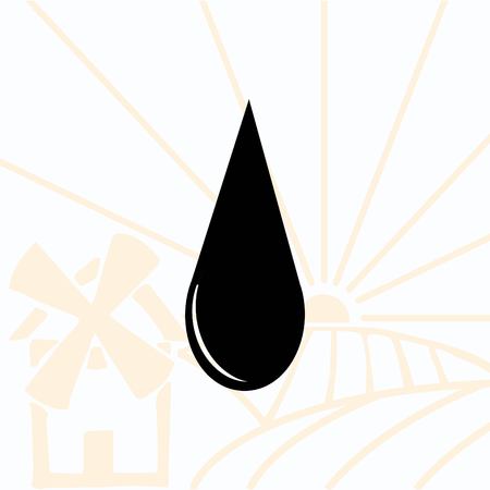 Droplet iconのイラスト素材