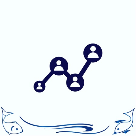 Friendship iconのイラスト素材
