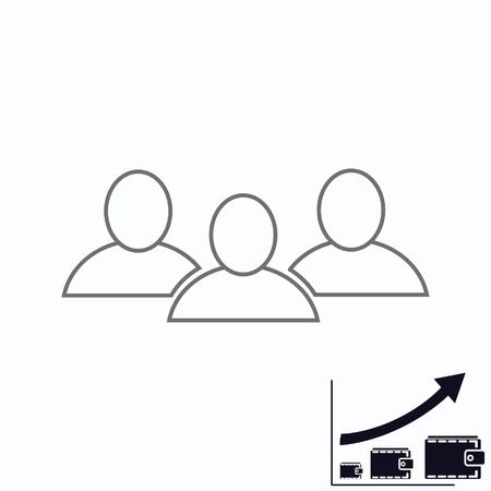 Friendship iconのイラスト素材