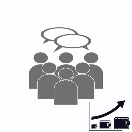 Friendship iconのイラスト素材