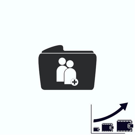 Friendship iconのイラスト素材