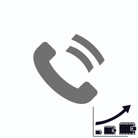 phone, communication, communication iconのイラスト素材