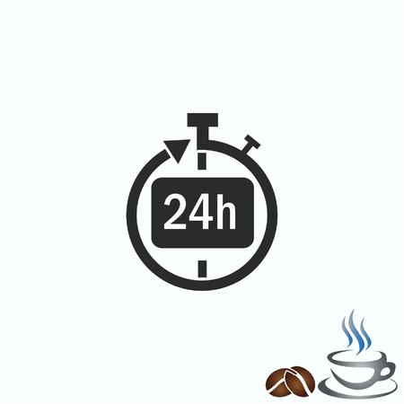 Clock iconのイラスト素材