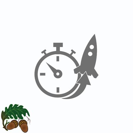 Watch stopwatch iconのイラスト素材