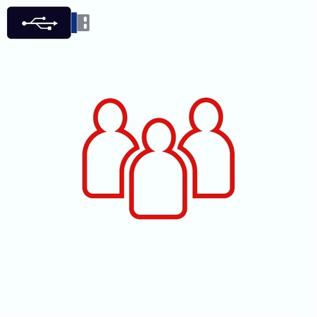 Friendship iconのイラスト素材