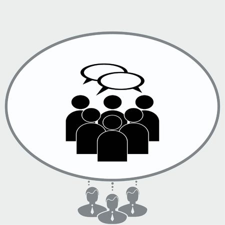 Friendship iconのイラスト素材