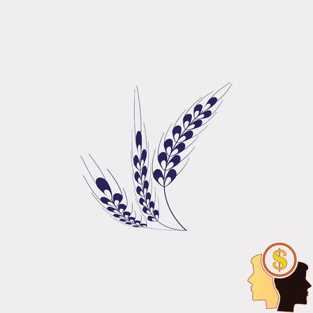 Wheat  iconのイラスト素材