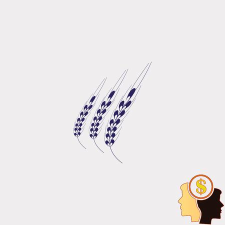 Wheat  iconのイラスト素材