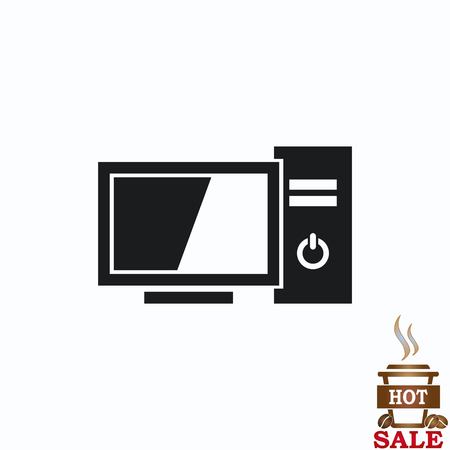 Computer, laptop iconのイラスト素材