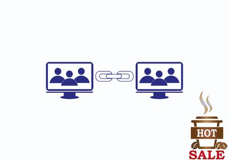 Friends iconのイラスト素材