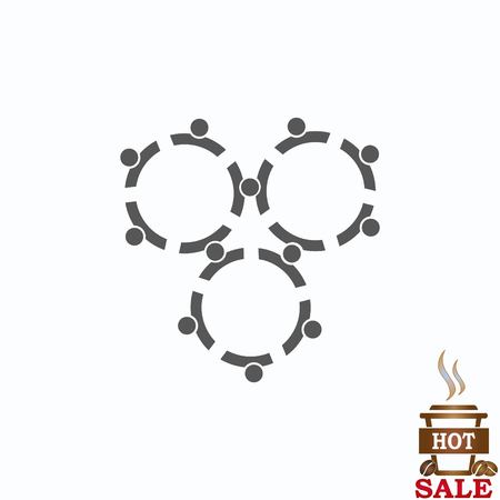 Friendship iconのイラスト素材