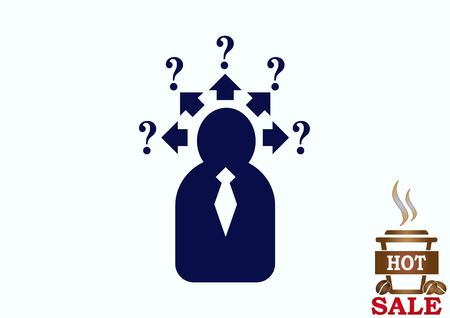 faq icon, question icon.のイラスト素材