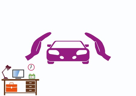 Car iconのイラスト素材