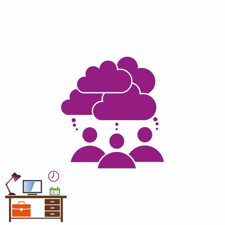 Friendship iconのイラスト素材