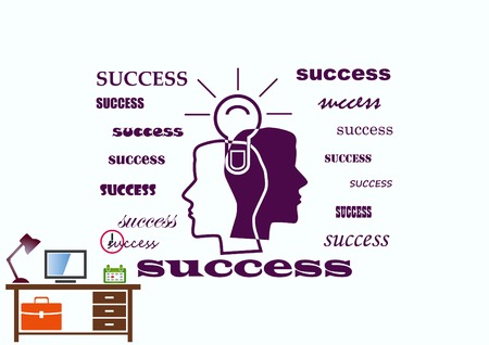 Business strategy icon, business concept icon, vector illustration.のイラスト素材