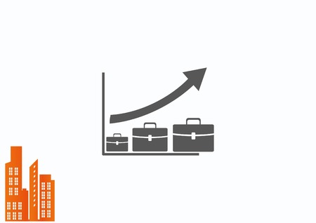Diagram icon.のイラスト素材