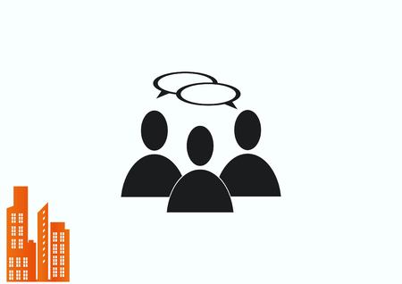 Friends iconのイラスト素材