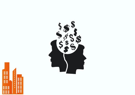 Business strategy icon, business concept icon, vector illustration.のイラスト素材