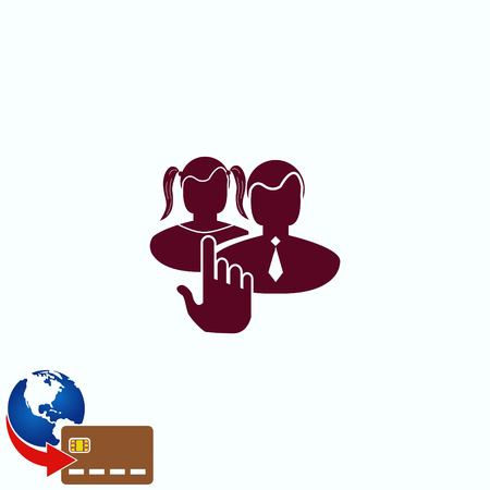 Friendship iconのイラスト素材