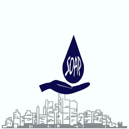 soap iconのイラスト素材