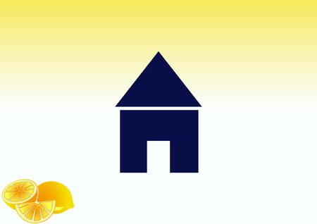 house icon, vector illustration.のイラスト素材
