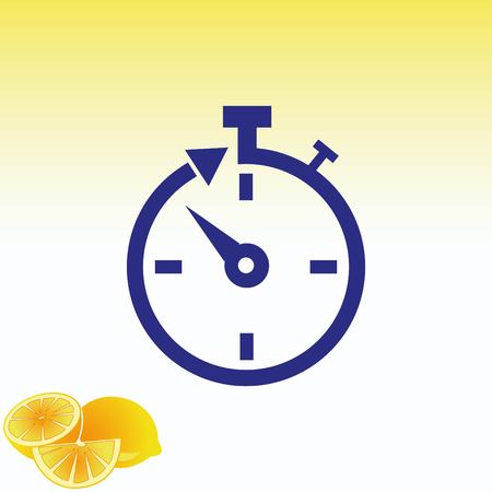 Watch stopwatch iconのイラスト素材