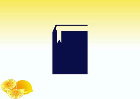 Document determining identity icon.のイラスト素材