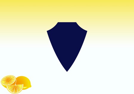 Shield protection iconのイラスト素材