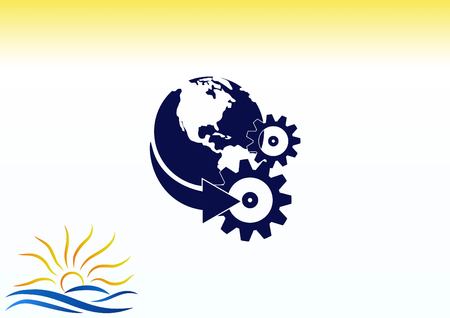 A spare parts icon.のイラスト素材