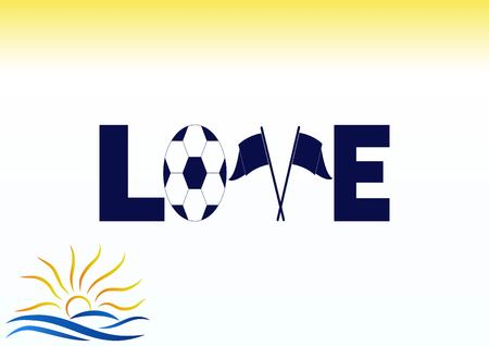 Football isolated on a white iconのイラスト素材