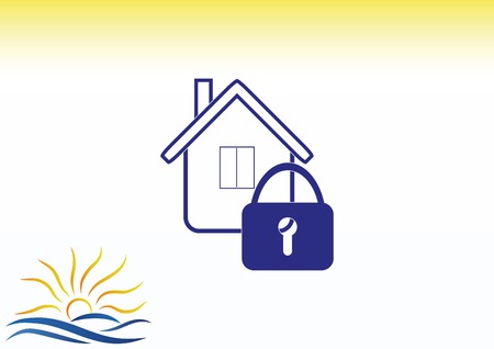 house icon, vector illustration.のイラスト素材