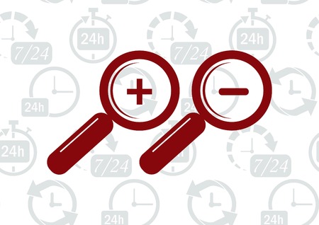 Search iconのイラスト素材