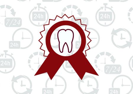 Dentistry, dental treatment  iconのイラスト素材