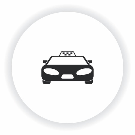 Taxi iconのイラスト素材
