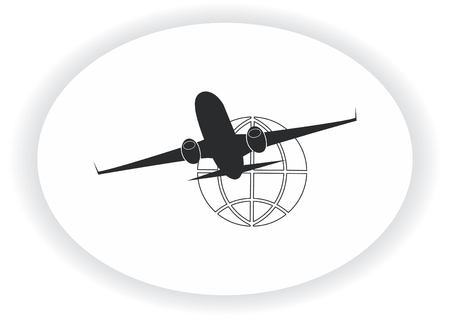 Aircraft iconのイラスト素材