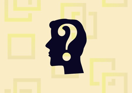 FQA  question icon designのイラスト素材