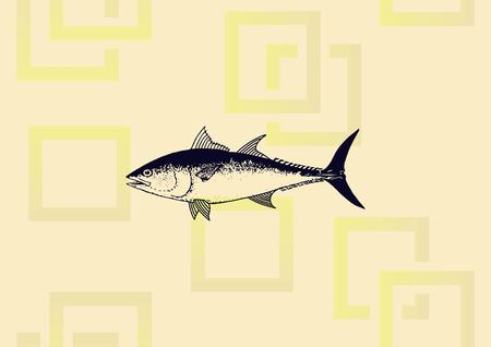Fish  icon vector illustration.のイラスト素材