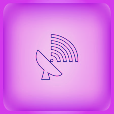 antenna iconのイラスト素材