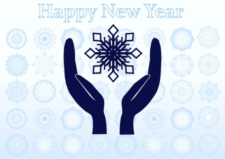 snowflake icon,  repair of air conditioning climate control icon.のイラスト素材