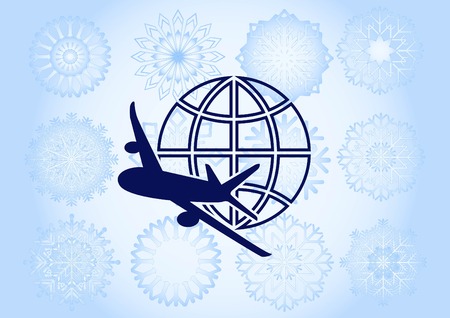 Aircraft iconのイラスト素材