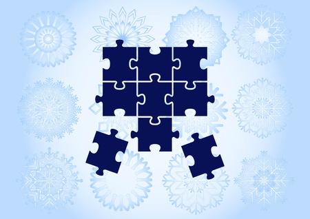 Puzzle iconのイラスト素材