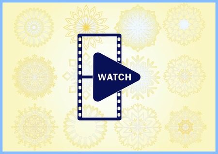 Watch see  iconのイラスト素材