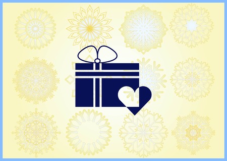 Present icon.のイラスト素材