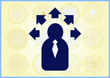 Business strategy icon, business concept icon, vector illustration.のイラスト素材