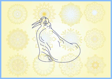 Walrus, seal icon. Vector illustration.のイラスト素材
