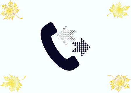 phone, communication, communication iconのイラスト素材