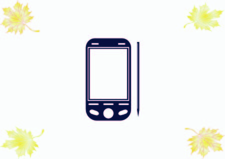 Phone talk iconのイラスト素材
