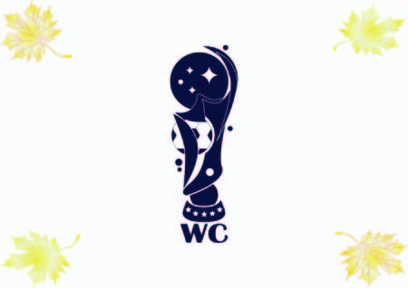 Soccer Cup, awarded the best team in football.のイラスト素材
