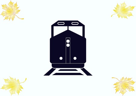 Freight train iconのイラスト素材