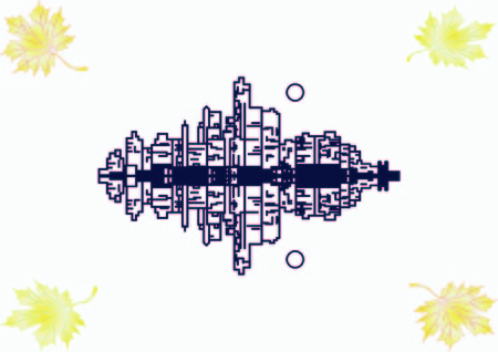 City silhouette icon. Vector Illustration. logo City landscape.のイラスト素材